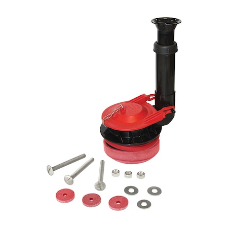 B & K Korky Flush Valve Kit Red 5030BP